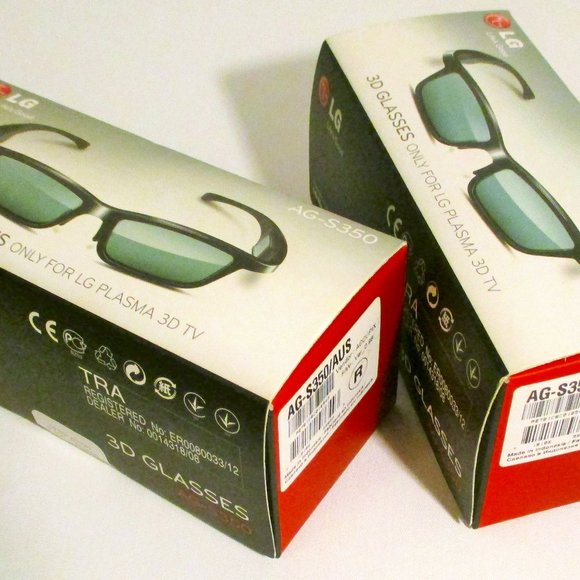 LG AG-S350 Active 3D Glasses for LG Plasma TV - Picture 1 of 10